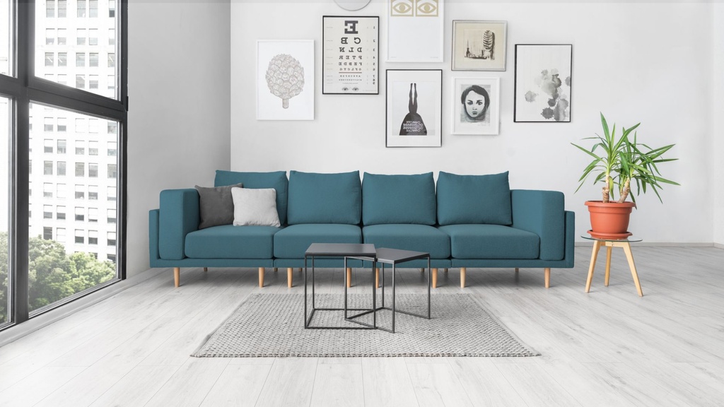 CLOOODS 4S set (2x corner armchair + 2x armchair)