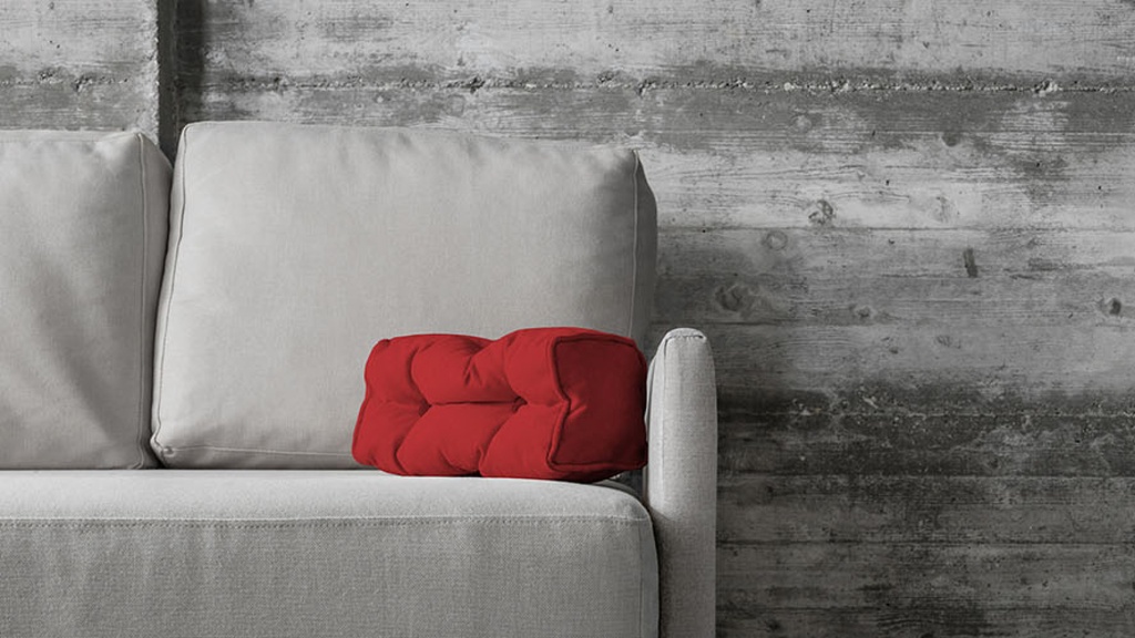 TD-3 pillow with buttons 35x15cm