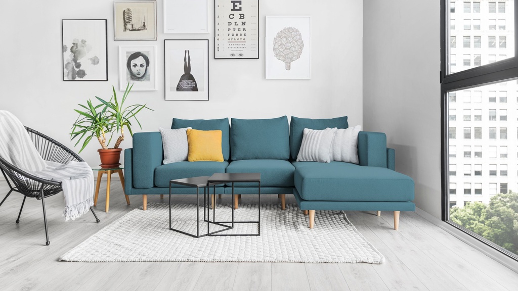 CLOOODS set (2x corner armchair + 1x armchair + 1x ottoman)